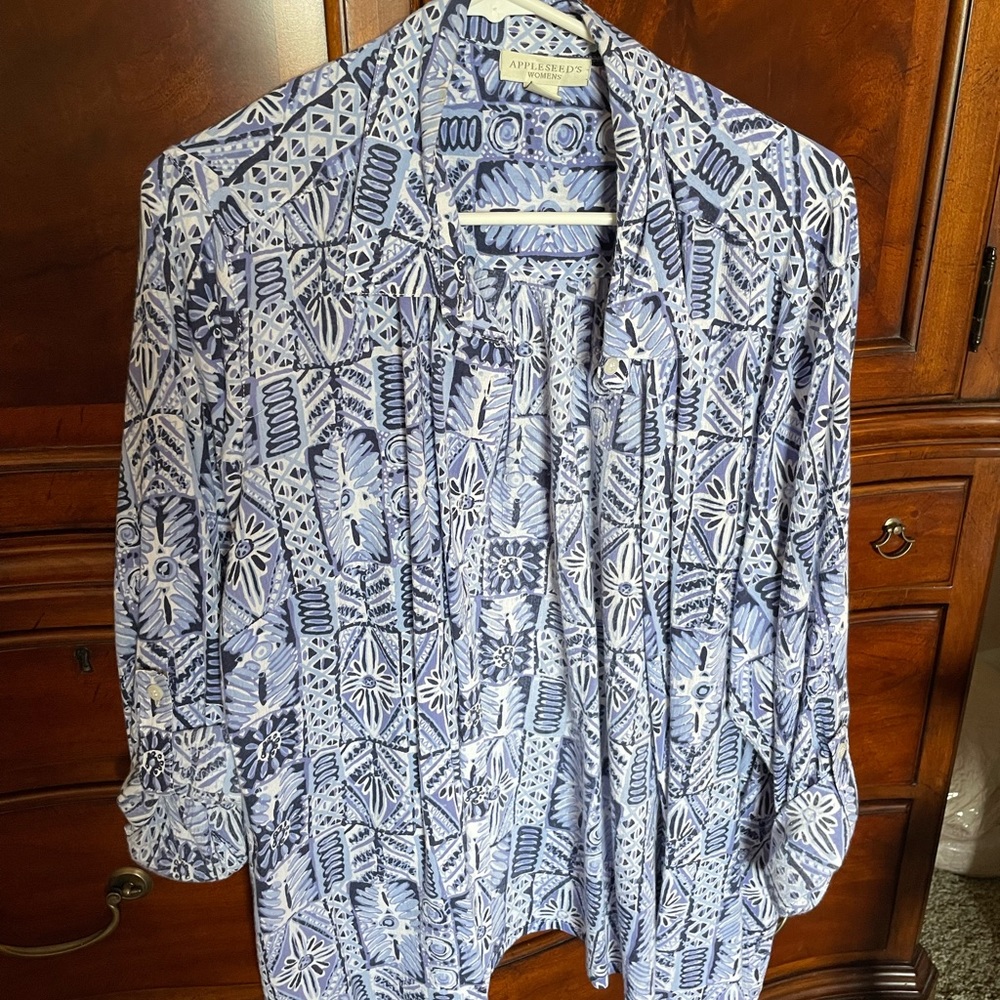 Appleseed’s button down shirt 2X